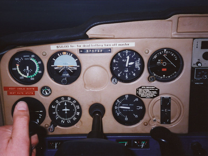 Im Cockpit 