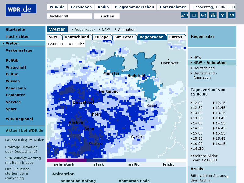 Wetter-Screenshot