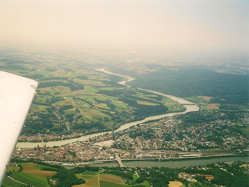 Über der Donau