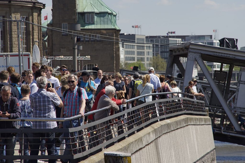 Sehleute hatten meer als genug zu Schauen