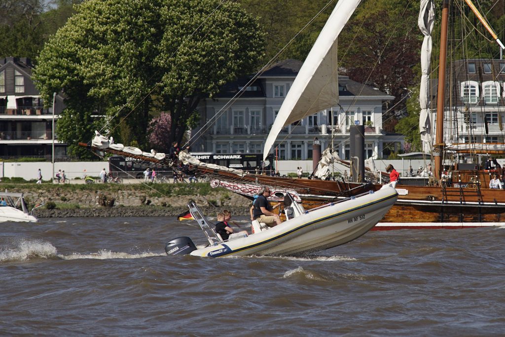 Wilde Jagd statt majestätischer Yacht